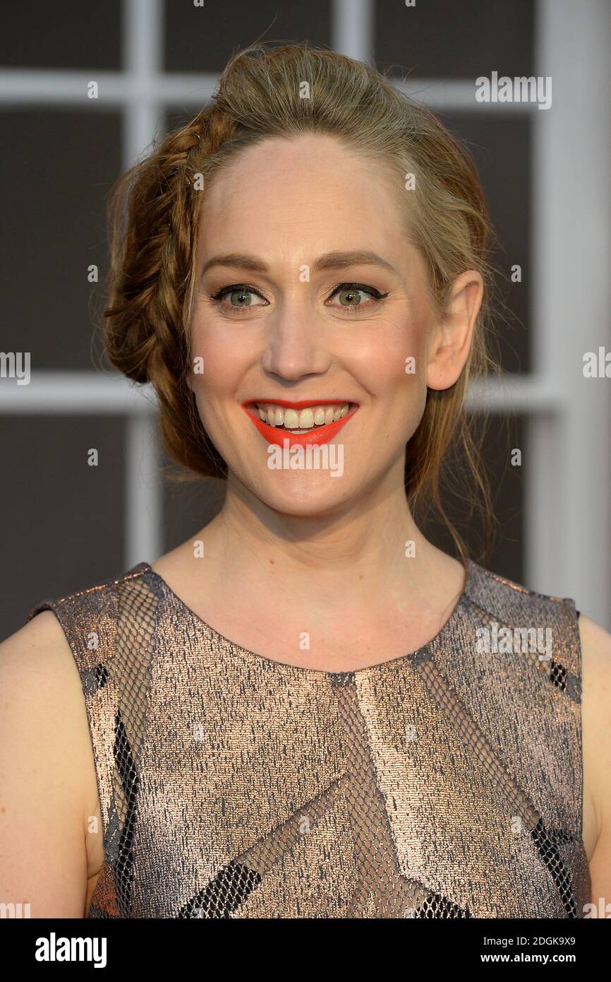 Hattie Morahan participant à la première du film britannique de M. Holmes tenue à l'Odeon Cinema Kensington, Londres (crédit obligatoire : DOUG PETERS/ EMPICS Entertainment) Banque D'Images