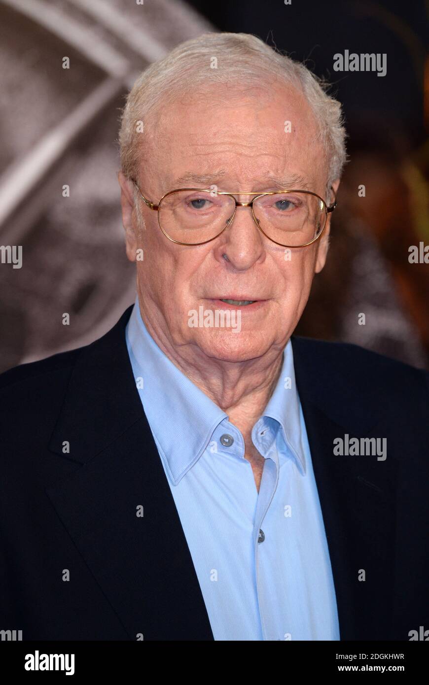 Michael Caine participe à la première européenne de The Last Witch Hunter à l'Empire Cinema, Leicester Square, Londres. Banque D'Images