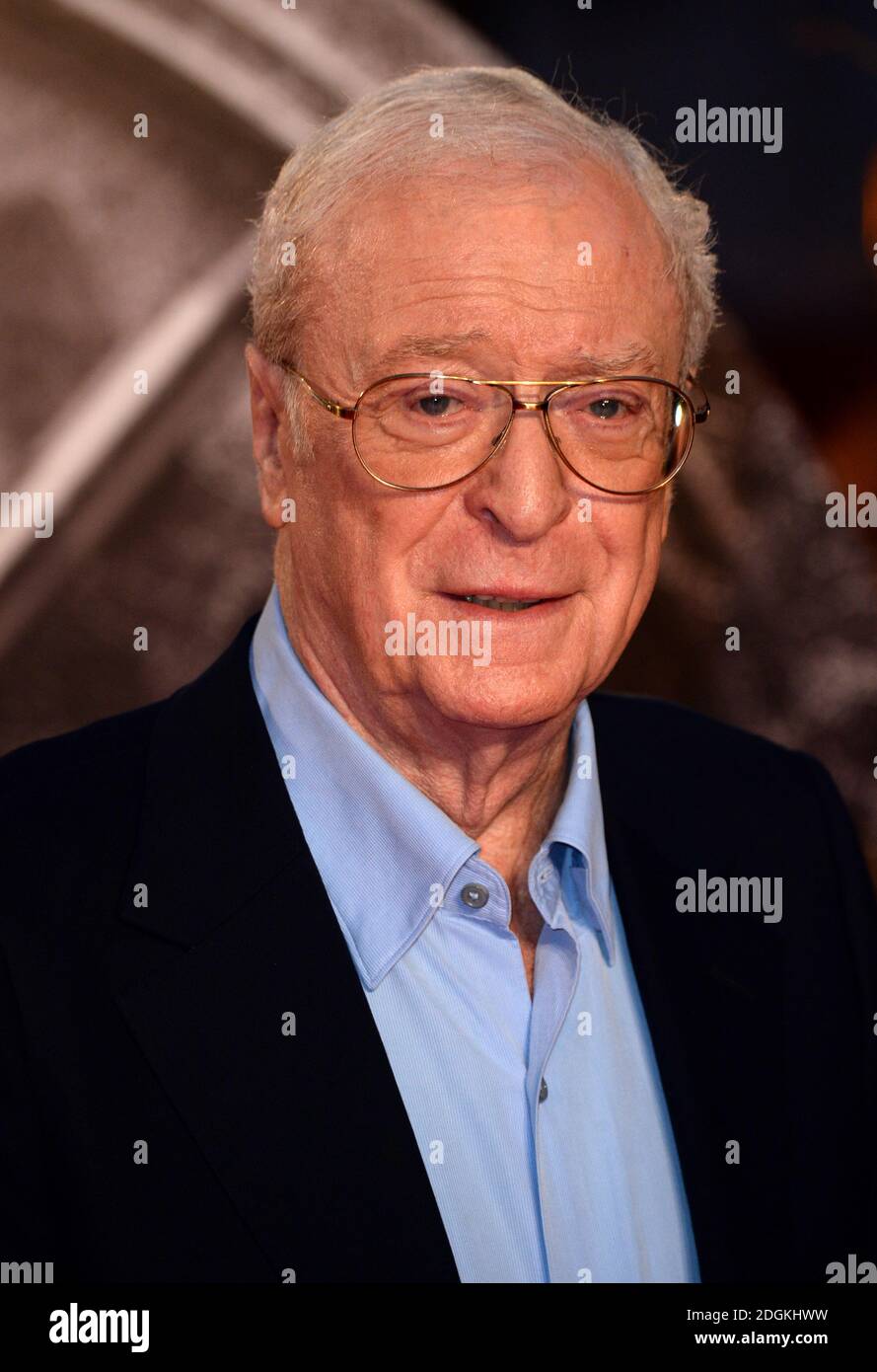 Michael Caine participe à la première européenne de The Last Witch Hunter à l'Empire Cinema, Leicester Square, Londres. Banque D'Images