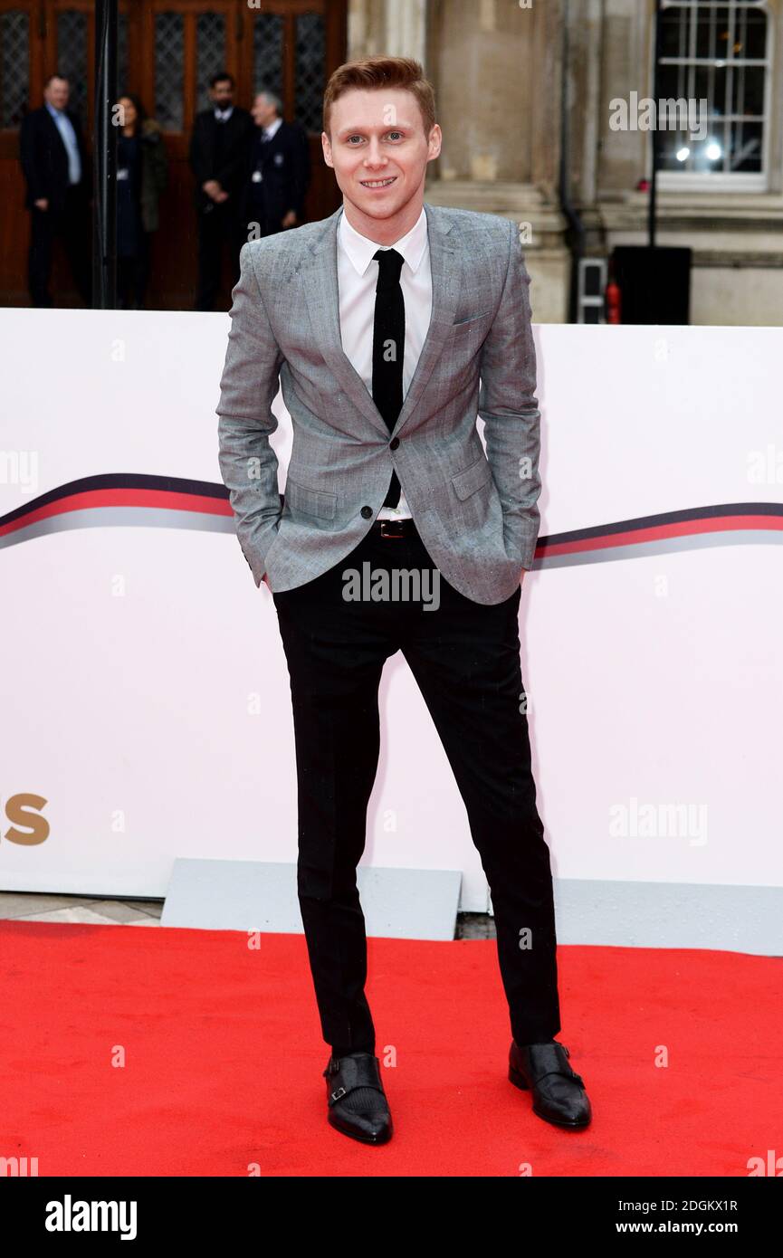 Jamie Borthwick participant aux Sun Military Awards au Guildhall, Londres. Banque D'Images