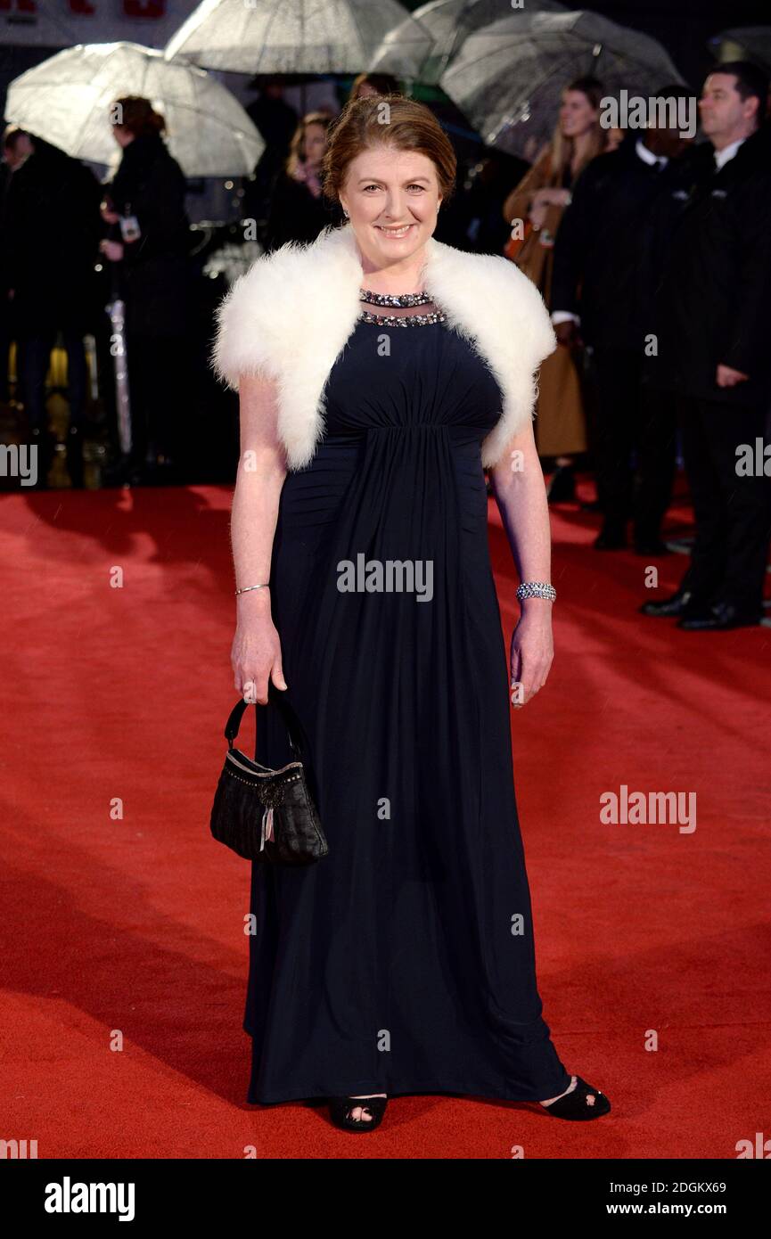 Felicity Montagu assiste à la première mondiale de l'Armée de Dad à l'Odeon Leicester Square, Londres. Banque D'Images