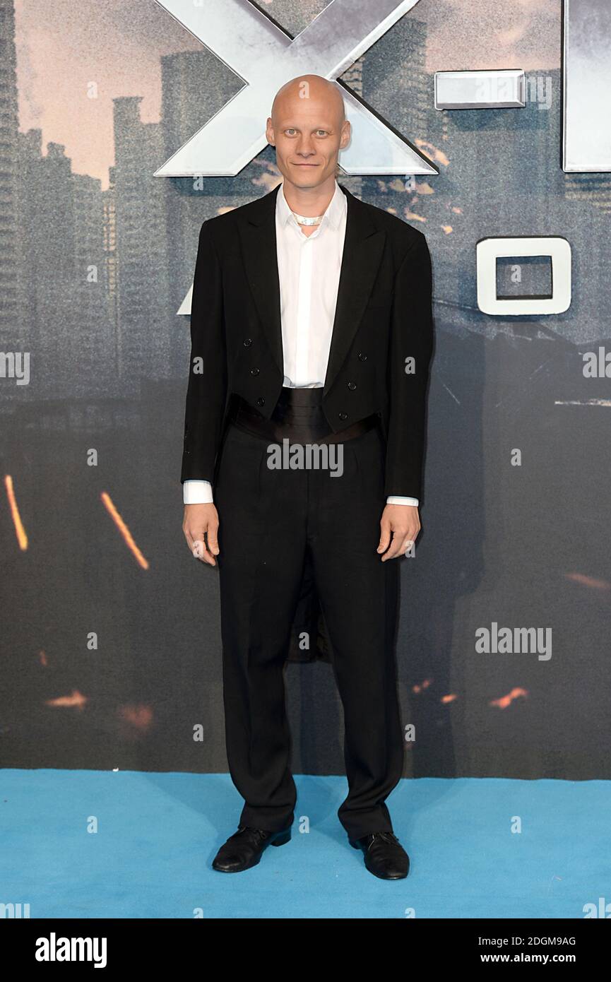 Tomas Lemarquis assiste au X Men: Apocalypse Global Fan screening qui s'est tenu au BFI IMAX à Londres. Le crédit photo devrait se lire comme suit : Doug Peters/EMPICS Entertainment Banque D'Images