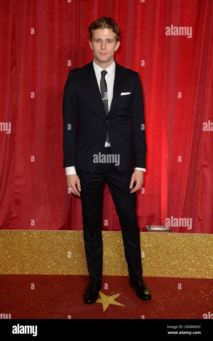 Jared Garfield participe aux British SOAP Awards 2016 au Hackney Empire, 291 Mare St, Londres. Banque D'Images