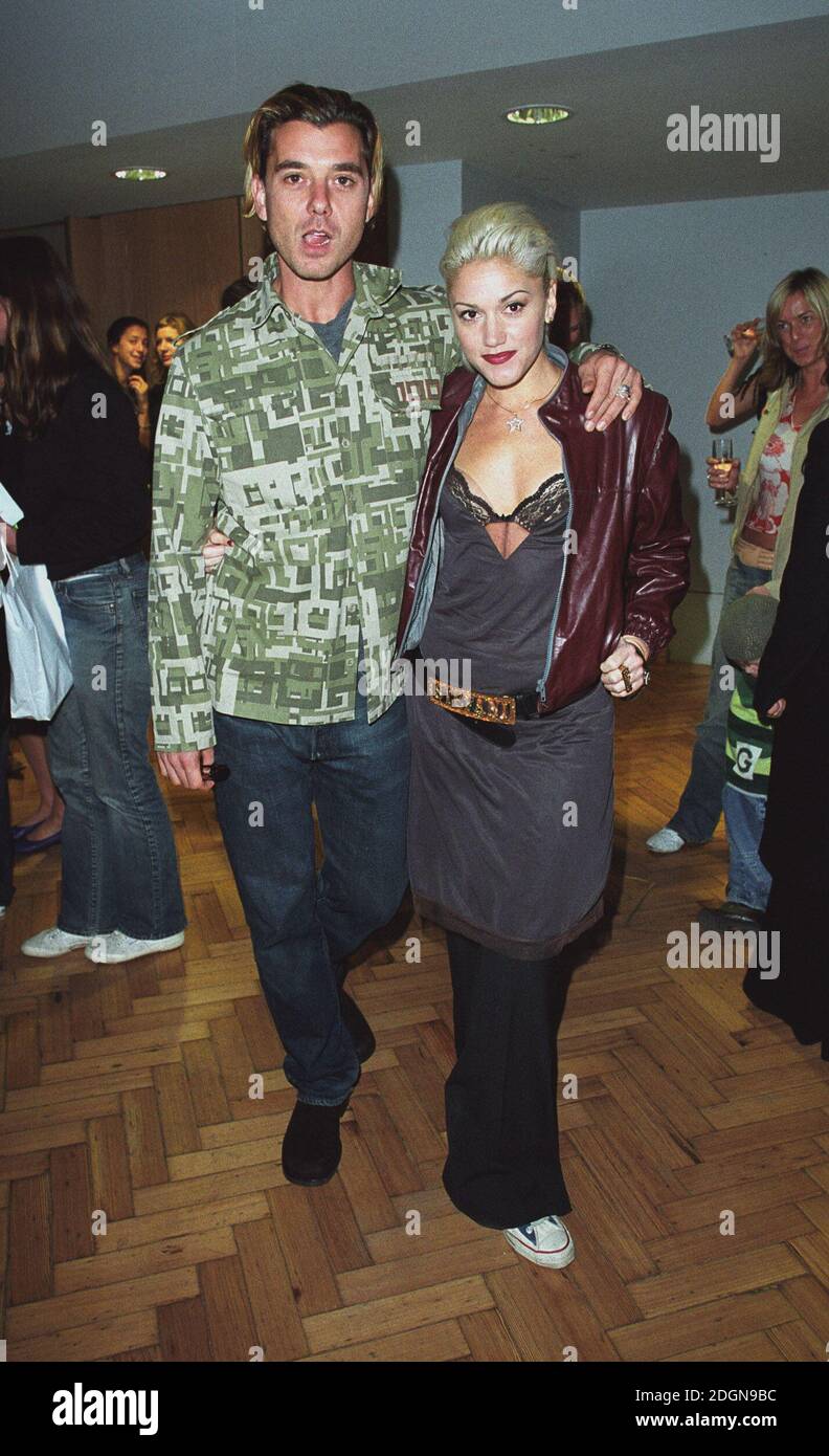 Gavin Rossdale et Gwen Stefani à Londres. Longueur totale. DOUG Peters/allaction.co.uk Banque D'Images