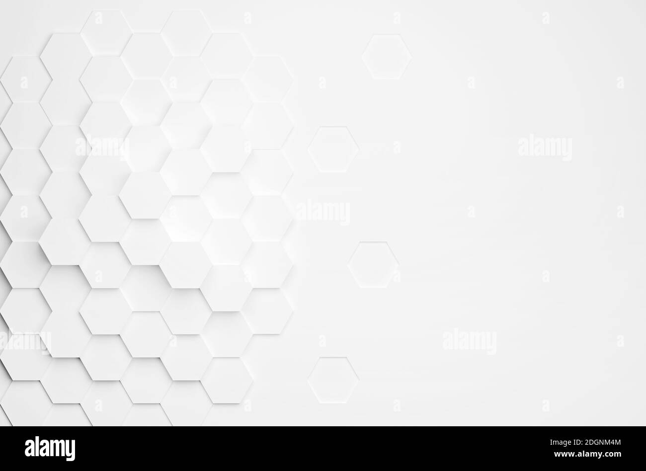 Arrière-plan hexagonal - Illustration Banque D'Images