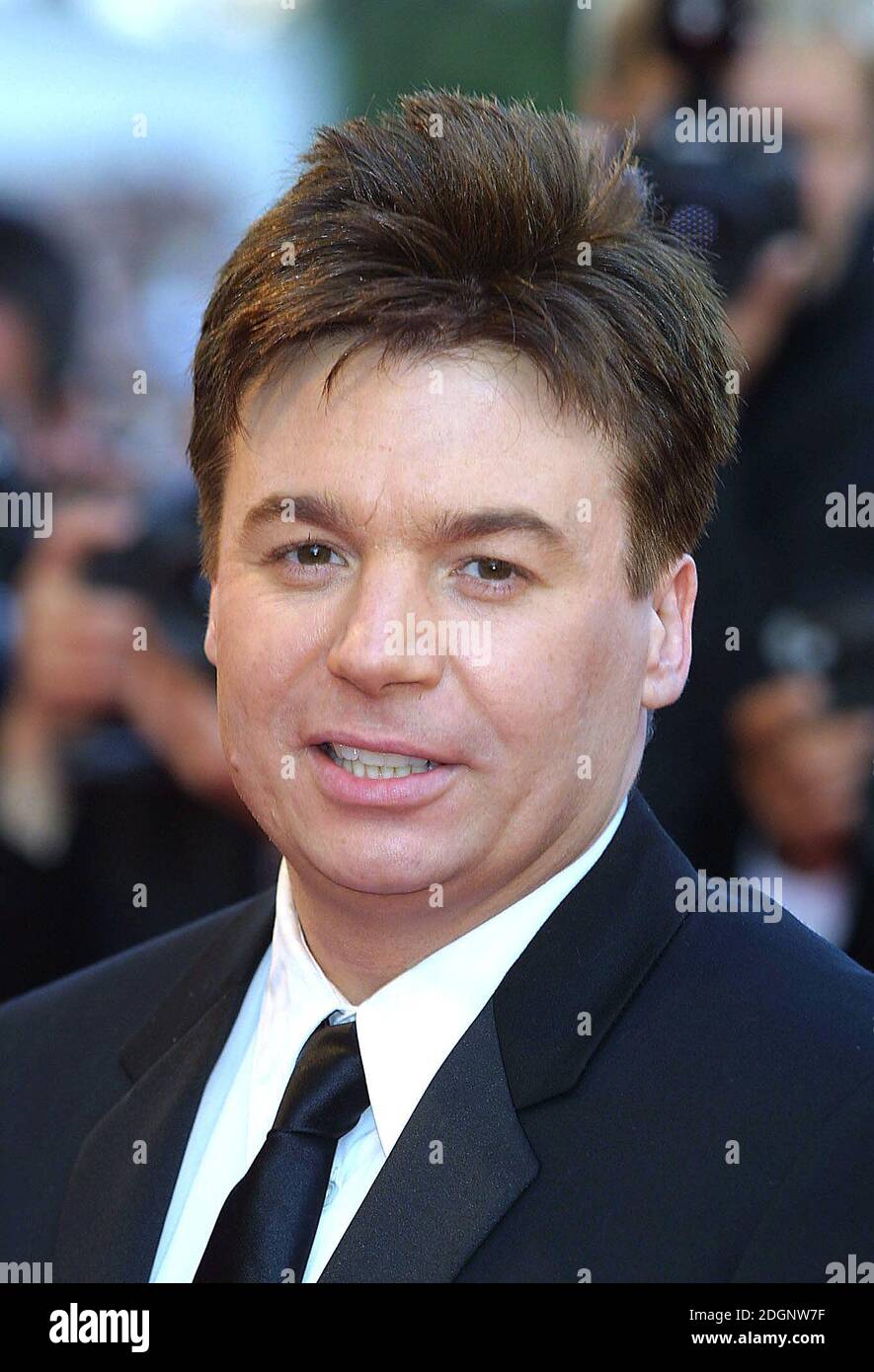 Mike Myers au Festival de Cannes 2001. Vue de dessus. DOUG Peters/allaction.co.uk Banque D'Images