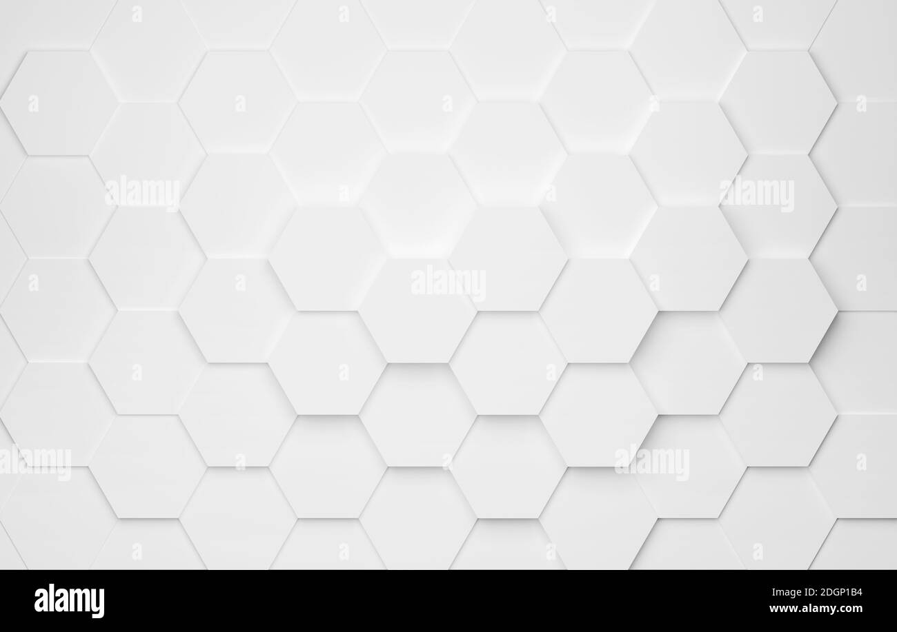 Arrière-plan hexagonal - Illustration Banque D'Images