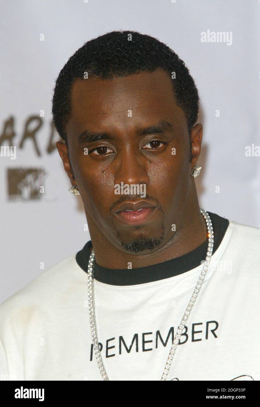 P Diddy au MTV Video Music Awards 2003 (VMA) à New York. DOUG Peters/allaction.co.uk Banque D'Images