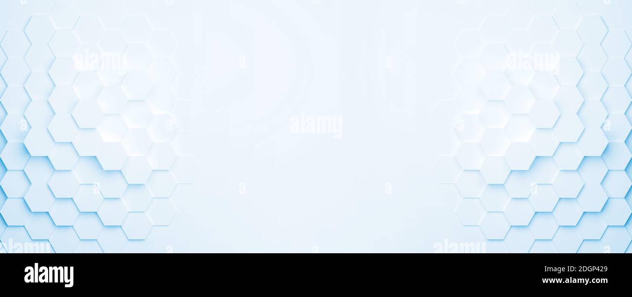 Arrière-plan hexagonal - Illustration Banque D'Images