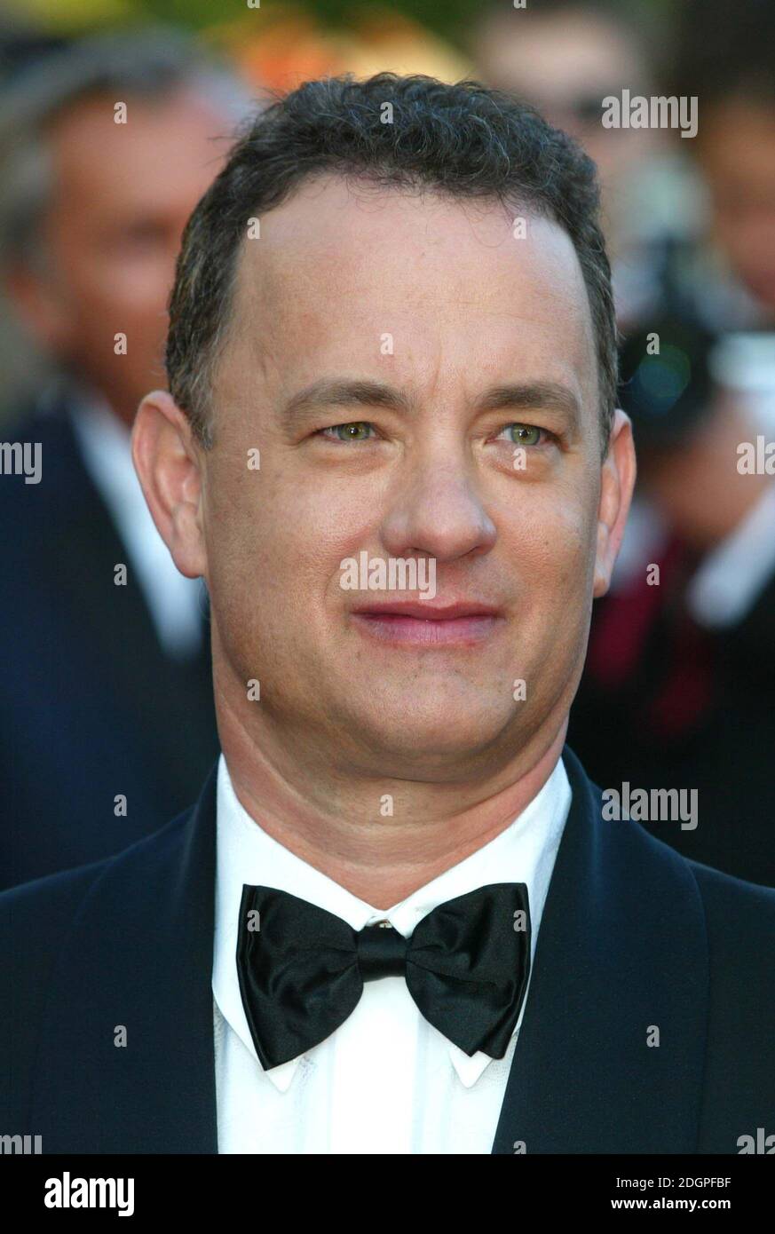 Tom Hanks à la première des Ladytuers, dans le cadre du Festival de Cannes 2004. Doug Peters/allocationdigital Banque D'Images