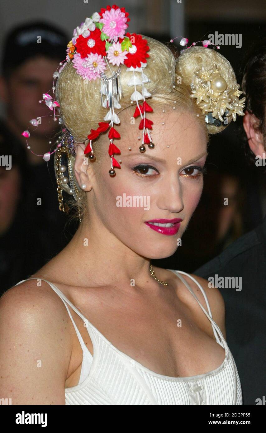 Gwen Stefani assiste aux MTV Europe Music Awards 2004 à Rome, Italie. Doug Peters/allactiondigital.com Banque D'Images