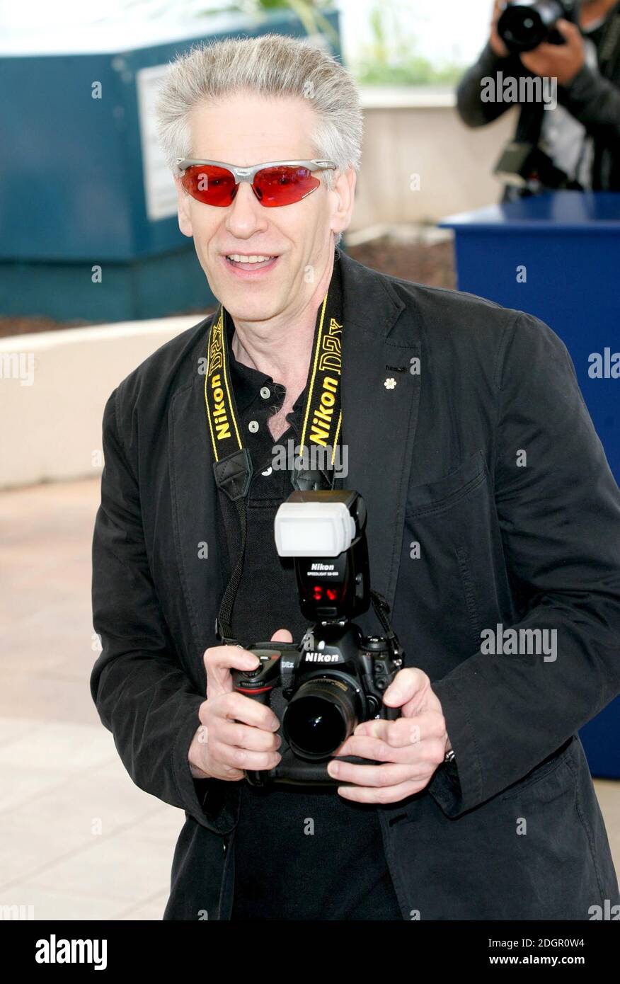 David Cronenberg au photocall pour une histoire de la violence, le Palais du Festival. Partie du 58e Festival de Cannes. Doug Peters/allactiondigital.com Banque D'Images