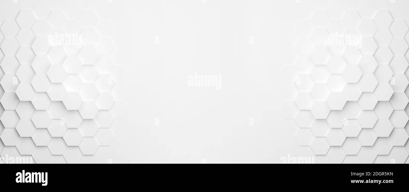 Arrière-plan hexagonal - Illustration Banque D'Images
