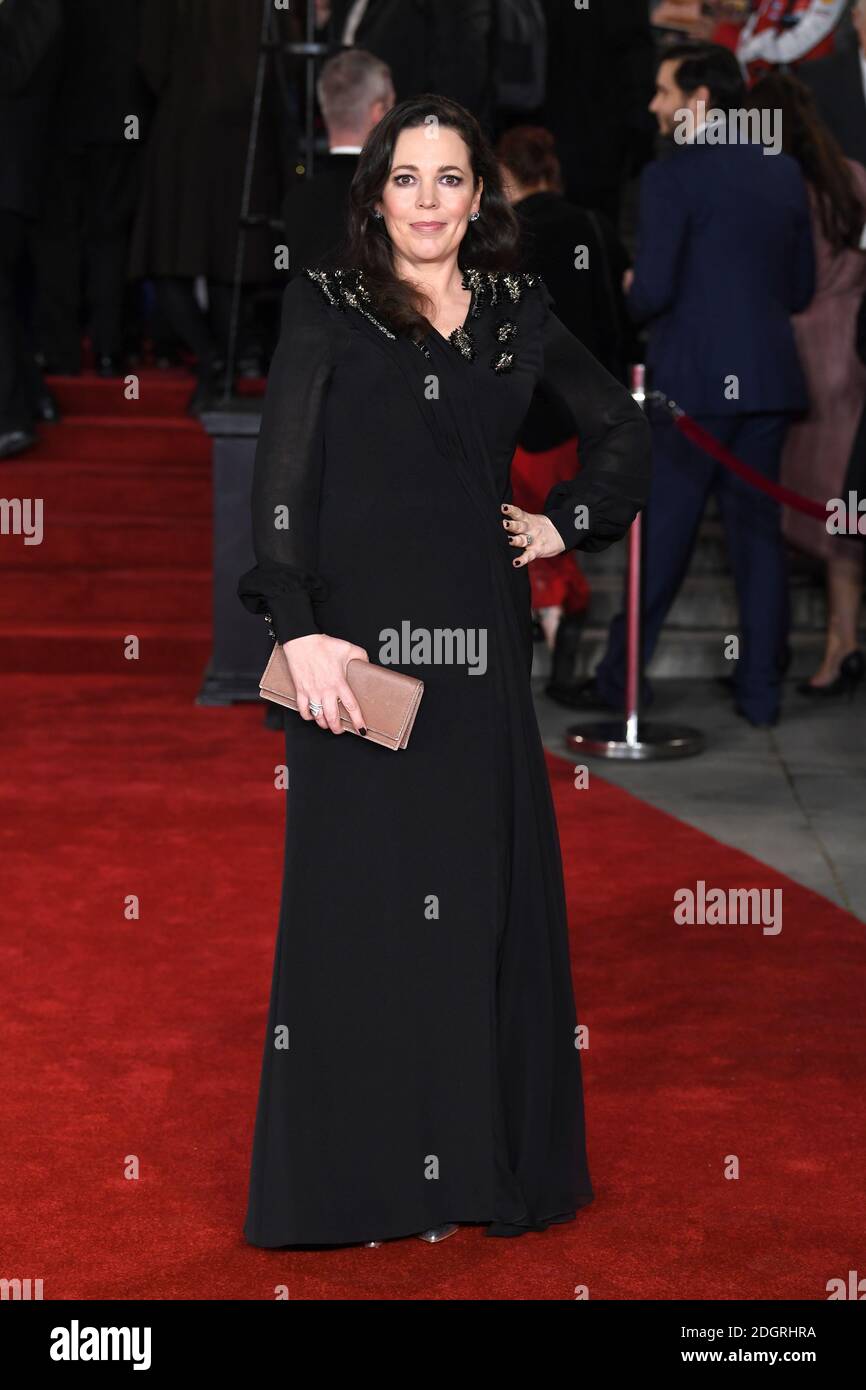 Olivia Colman assiste à l'assassinat de la première mondiale Orient Express au Royal Albert Hall, Londres. Date de la photo jeudi 2 novembre 2017. Le crédit d'image devrait se lire: Doug Peters/Empics Entertainment Banque D'Images