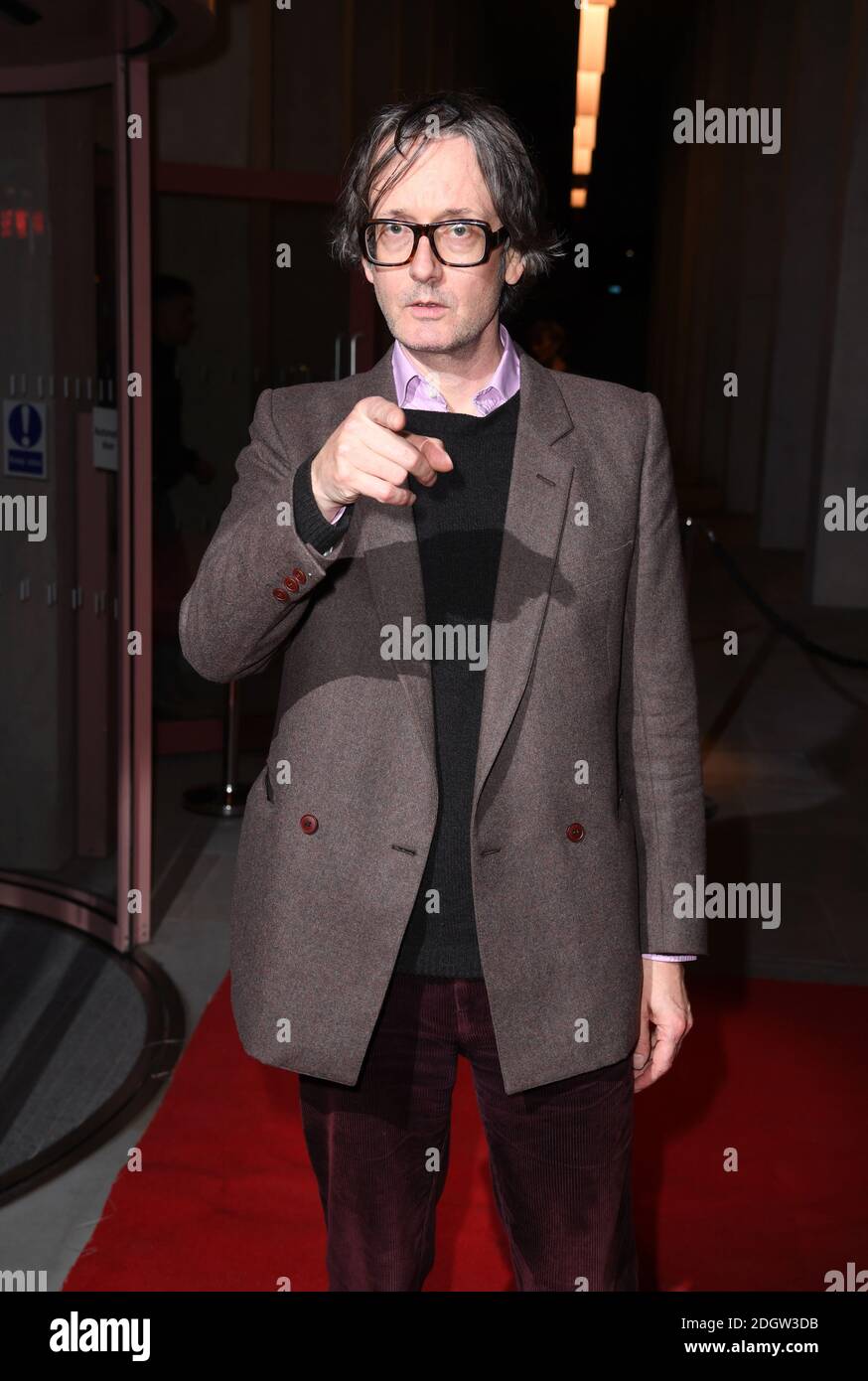 Jarvis Cocker arrive à la première de deux pour Joy au Royaume-Uni, Everyman Cinema Kings Cross, Londres. Le crédit photo devrait se lire comme suit : Doug Peters/EMPICS Banque D'Images