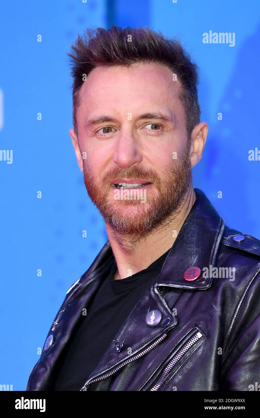 David Guetta fréquentant les MTV Europe Music Awards 2018 qui a eu lieu au Centre des Expositions de Bilbao, Espagne Banque D'Images