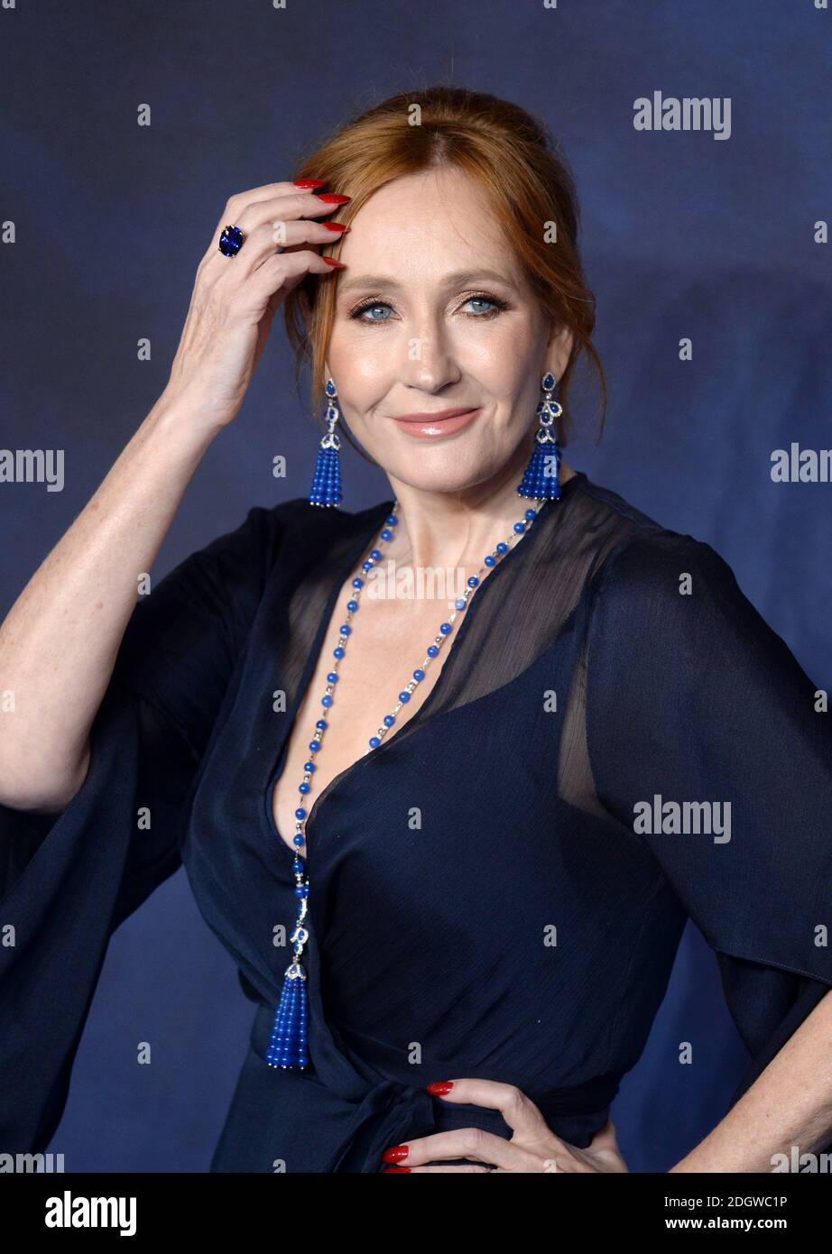 JK Rowling assister à la fantastique bêtes: Les crimes de Grindelwald Royaume-Uni première tenue à Leicester Square, Londres. Le crédit photo devrait se lire comme suit : Doug Peters/EMPICS Banque D'Images