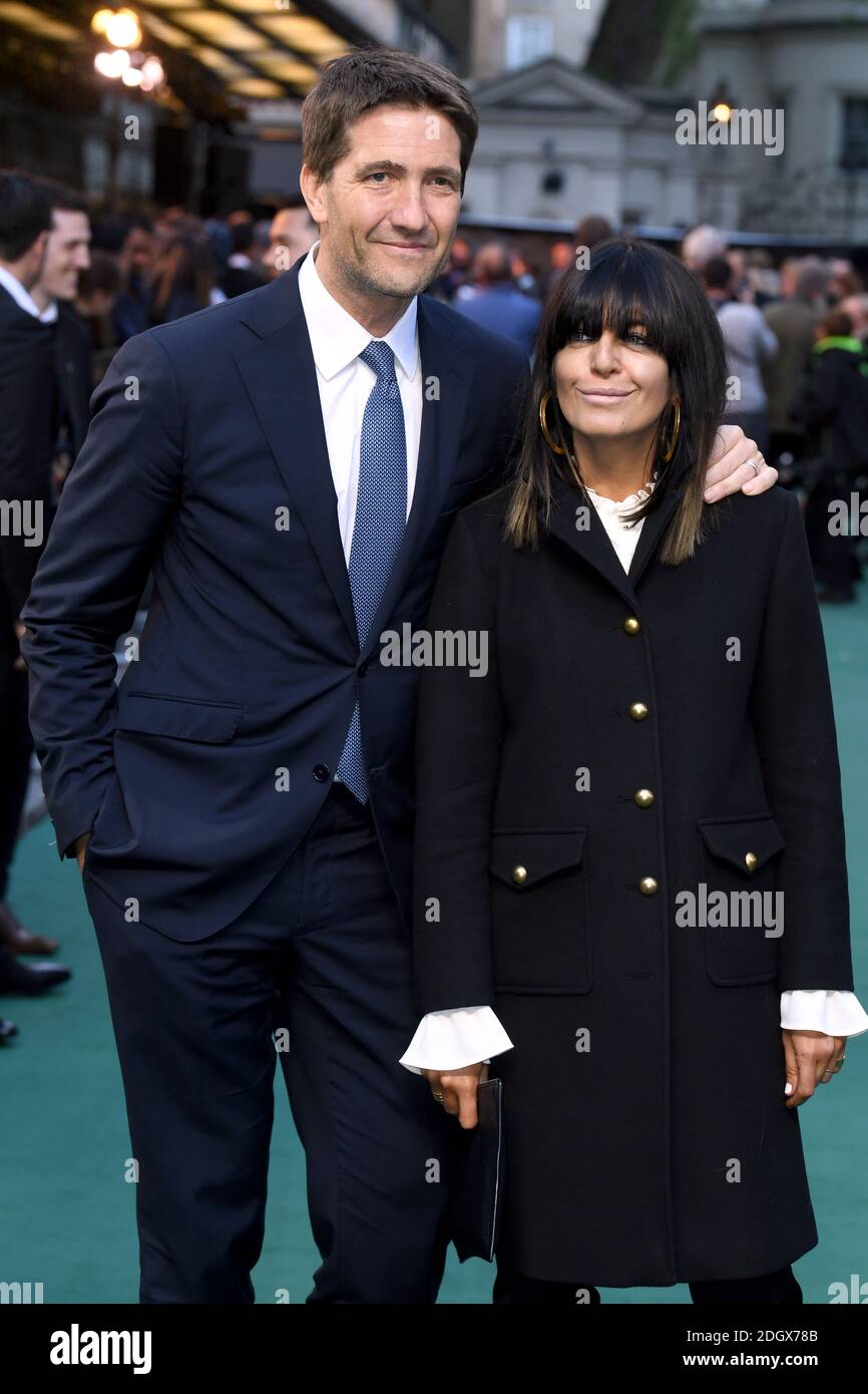 Kris Thykier et Claudia Winkleman assistent à la première britannique de Tolkien qui s'est tenue à Curzon Mayfair, Londres. Crédit photo devrait lire: Doug Peters/EMPICS Banque D'Images