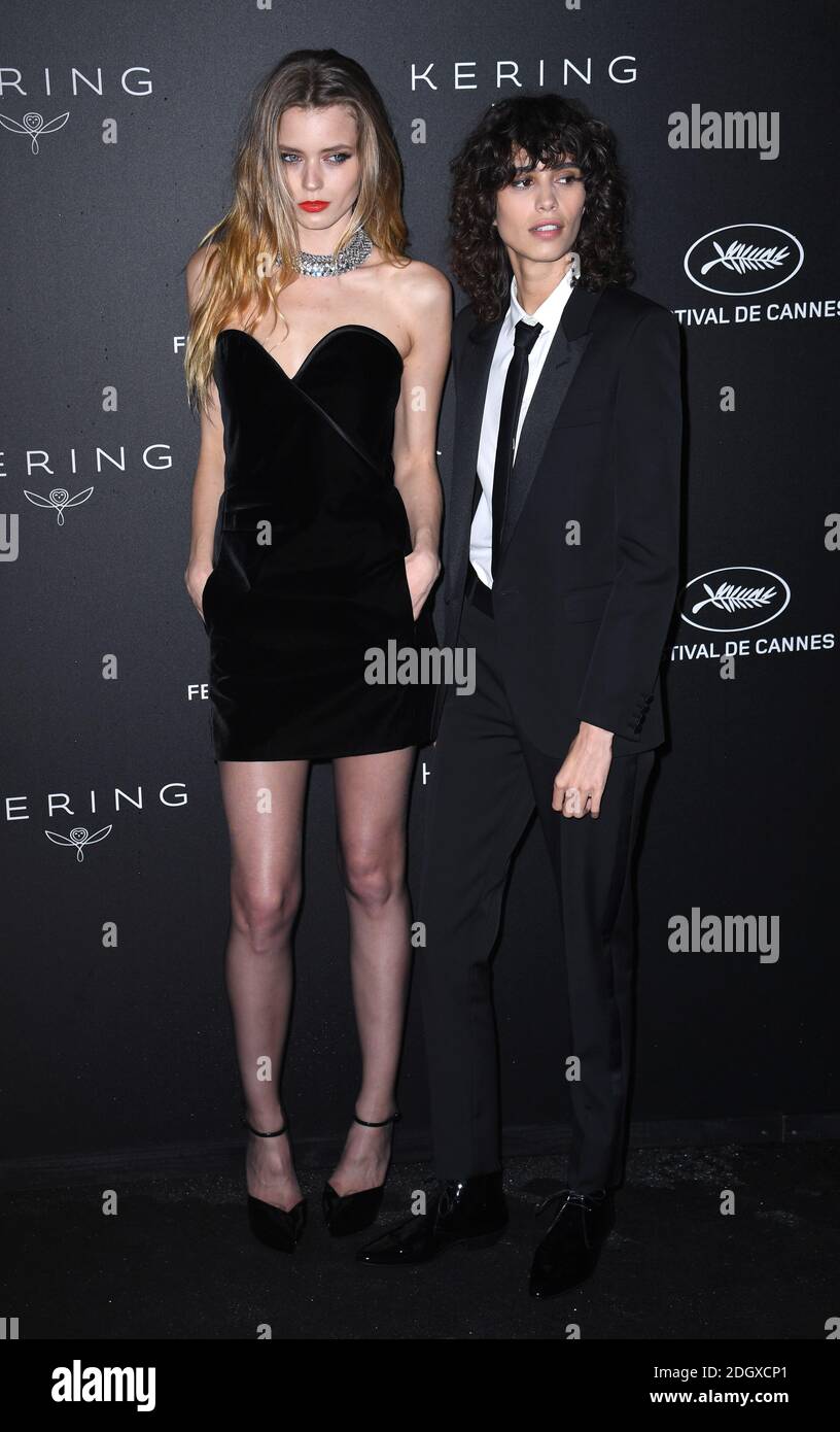 Abbey Lee Kershaw et Mica Arganaraz participant au dîner officiel du Kering et du Festival de Cannes, pendant le 72e Festival de Cannes. Le crédit photo devrait se lire comme suit : Doug Peters/EMPICS Banque D'Images