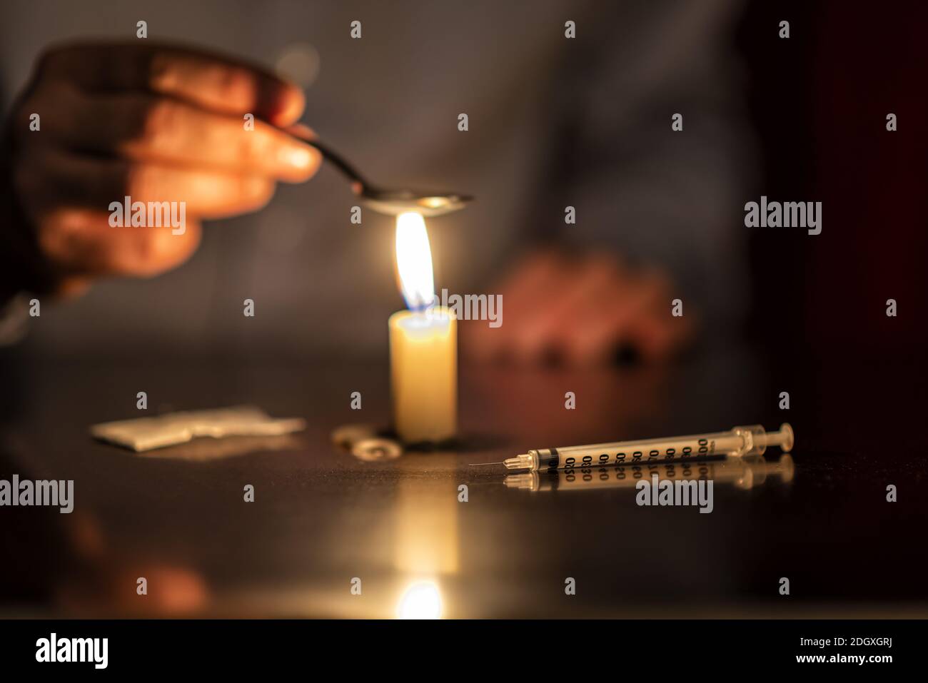 Bougie Injection Organized crime syndicate Banque de photographies et d’images à haute ...