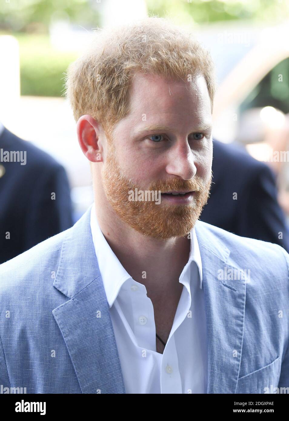 Le duc de Sussex arrive à l'Invictus UK Trials Sheffield 2019, Institut anglais des sports, Sheffield. Crédit photo devrait se lire: Doug Peters/EMPICS Banque D'Images