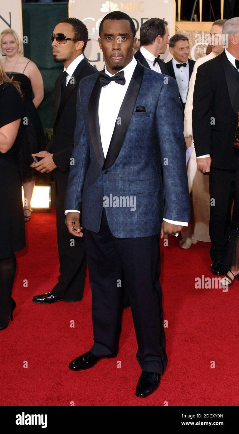 P Diddy au 64e Golden Globe Awards à l'hôtel Beverly Hilton de Los Angeles le 15 janvier 2007. Banque D'Images