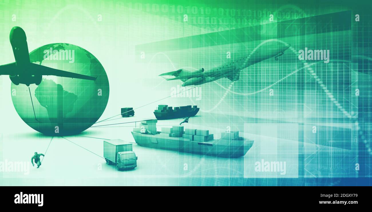 Réseau de distribution Banque D'Images