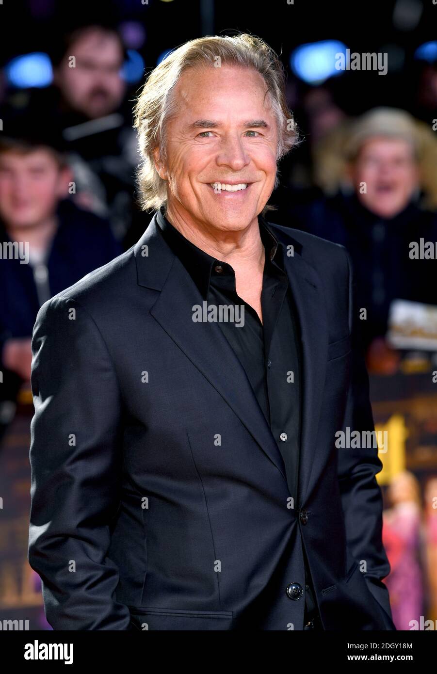 Don Johnson participant à la première européenne de Knives Out dans le cadre du BFI London film Festival 2019 qui s'est tenu à l'Odeon Luxe, Leicester Square à Londres. Crédit photo devrait se lire: Doug Peters/EMPICS Banque D'Images