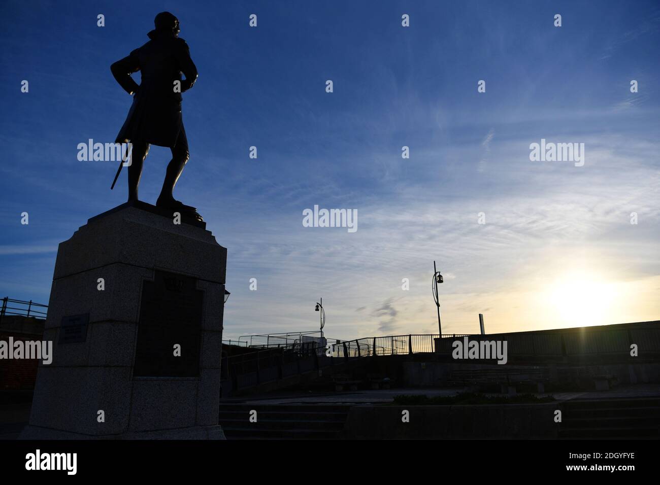 GV's and stock of Old Town, Portsmouth, Hampshire, mercredi 2 décembre 2020. Banque D'Images