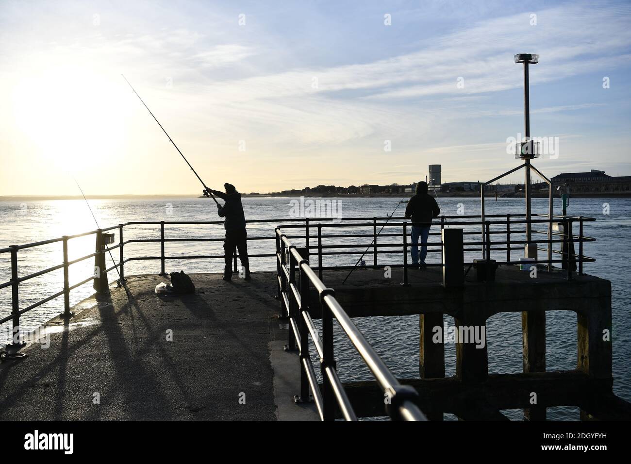 GV's and stock of Old Town, Portsmouth, Hampshire, mercredi 2 décembre 2020. Banque D'Images