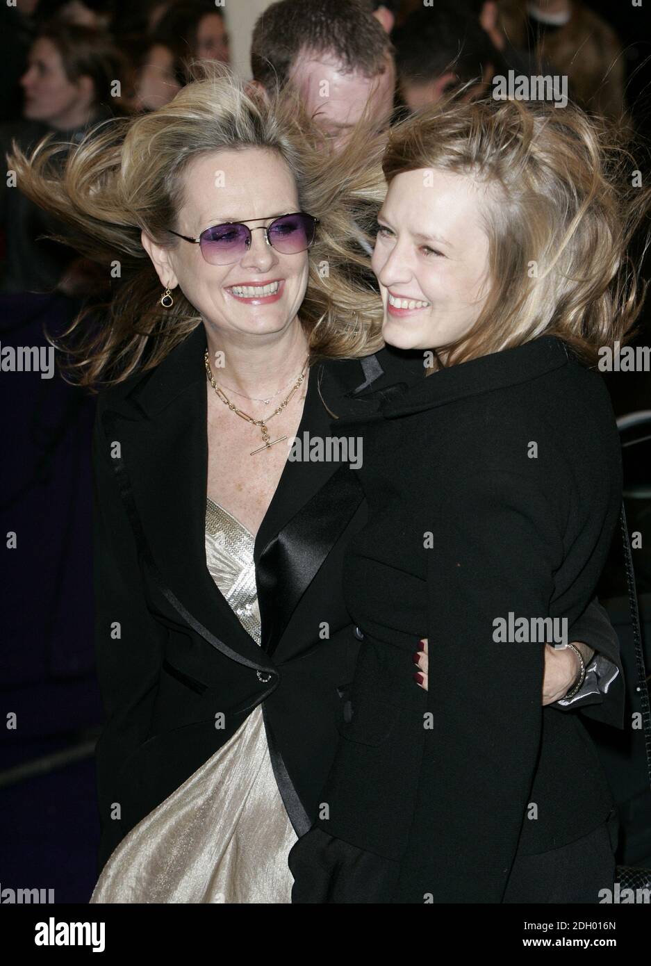 Twiggy et sa fille arrivent pour les British Comedy Awards 2007 aux London Studios, Upper Ground Banque D'Images