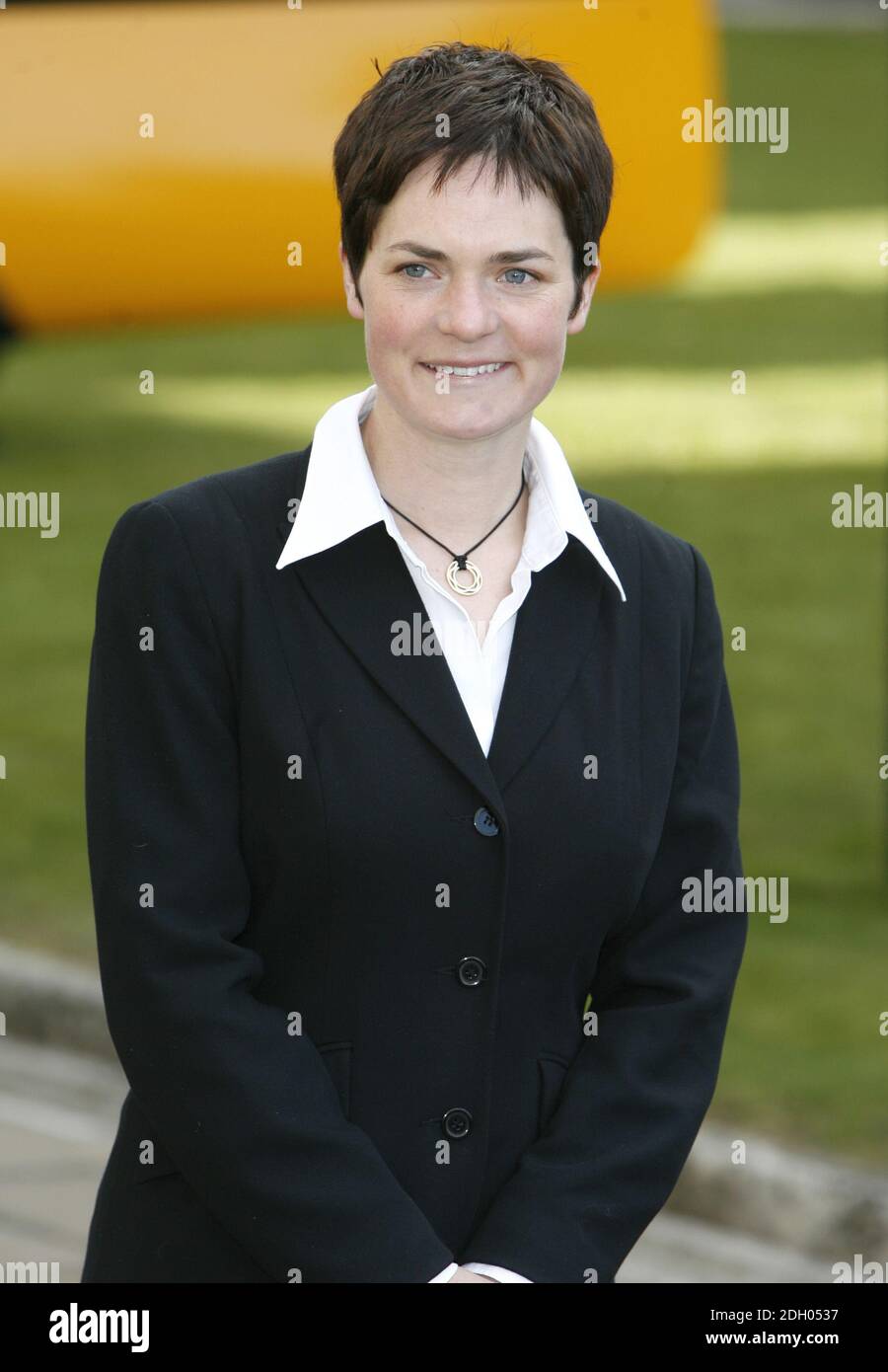 Dame Ellen MacArthur au Old Royal Naval College, Greenwich, Londres. Banque D'Images