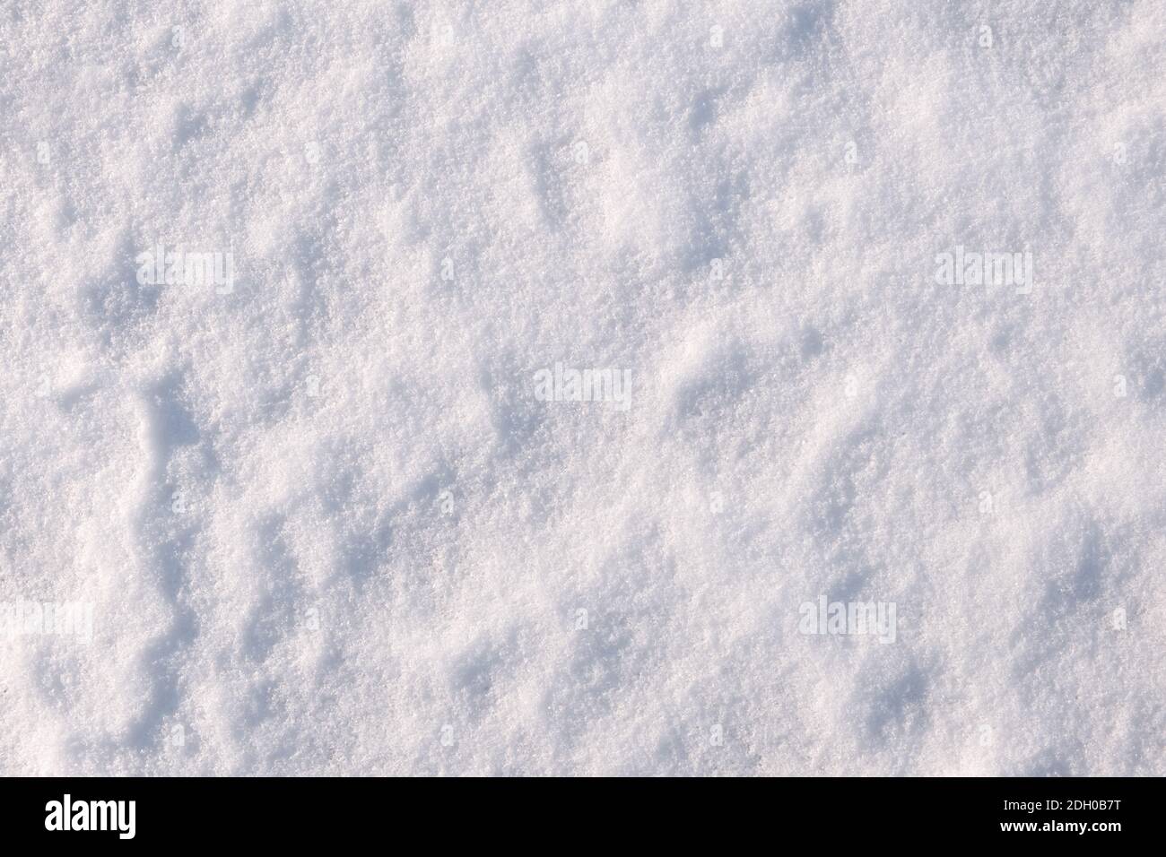 Fond blanc texture fine de la surface de la neige, fond d'hiver Banque D'Images