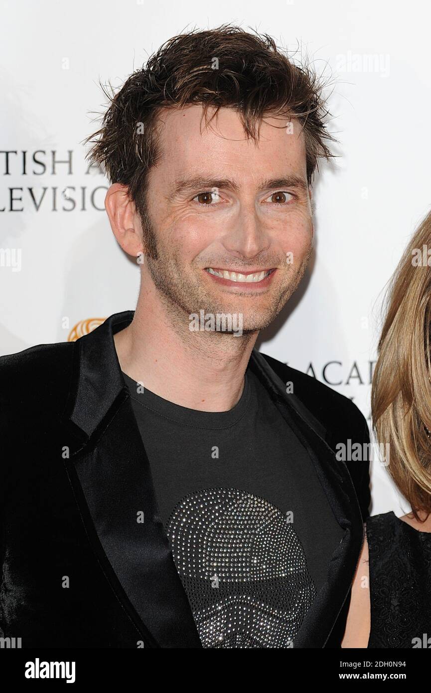 David Tennant au British Academy Television Awards au Royal Festival Hall, dans le centre de Londres. Banque D'Images