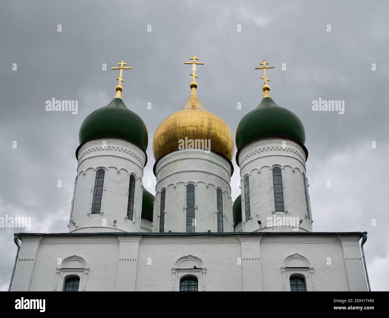 Éléments de l'architecture ancienne du Kremlin de Kolomna, Russie Banque D'Images