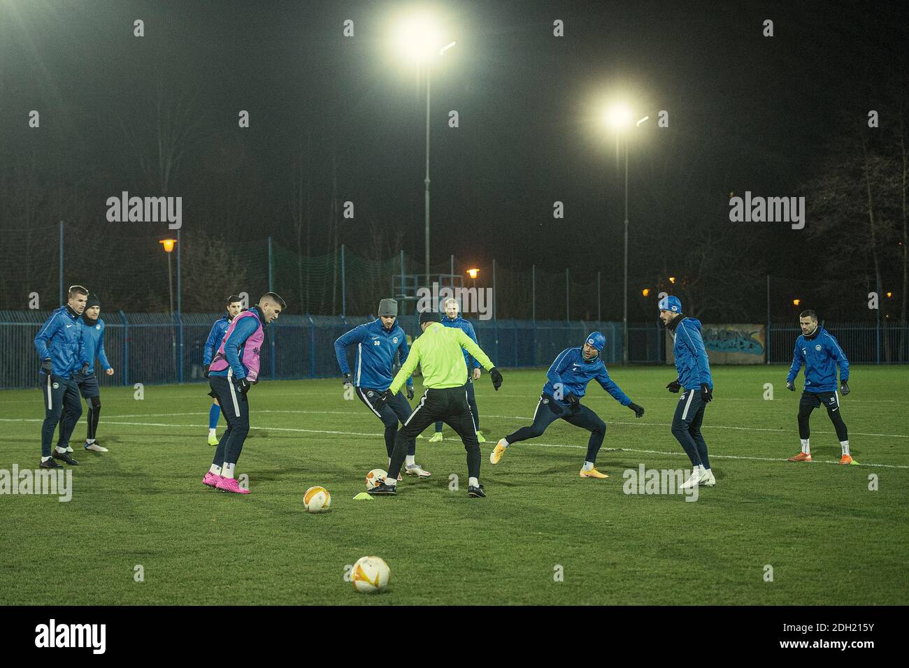 6th November 2019; Vozdovac Stadium, Belgrade, Serbia; UEFA Under 19 UEFA  Youth league football, FK Crvena Zvezda under 19s versus Tottenham Hotspur  under 19s; Dennis Cirken of Tottenham Hotspurs FC Stock Photo - Alamy