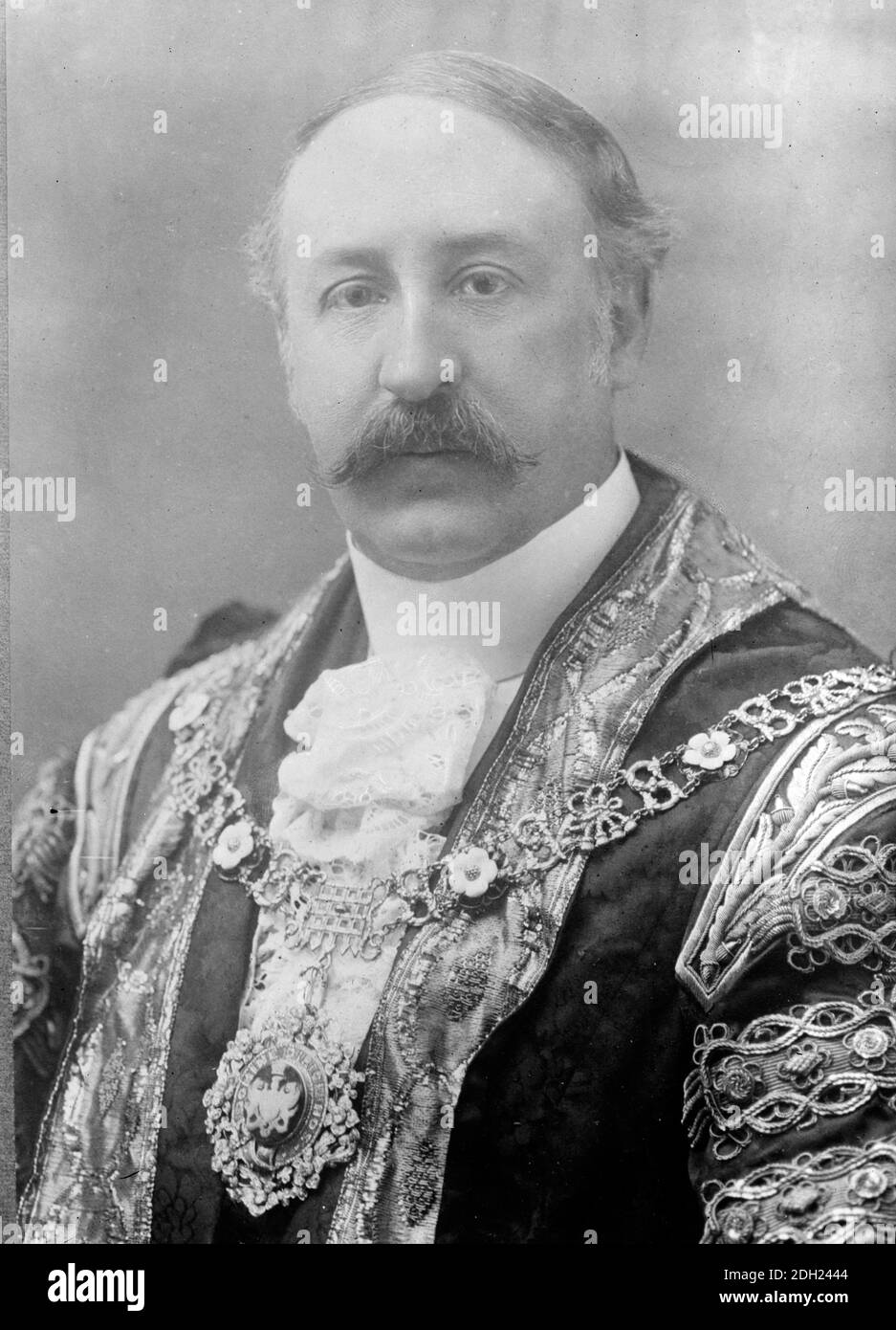 Sir Thomas Vansittart Bowater, 1er Baronet, DL (1862 – 1938) politicien du Parti conservateur britannique qui a servi comme maire de Londres de 1913 à 1914 Banque D'Images