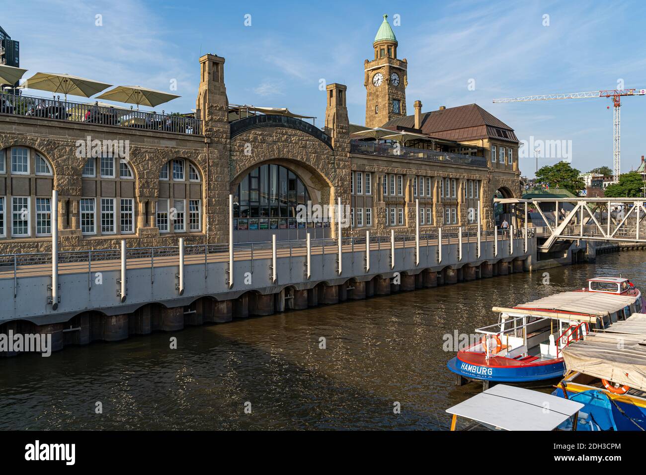 HAMBOURG, ALLEMAGNE - 08 août 2020 : vue spéciale de la salle de vente aux enchères de poissons à Hambourg, Allemagne Banque D'Images