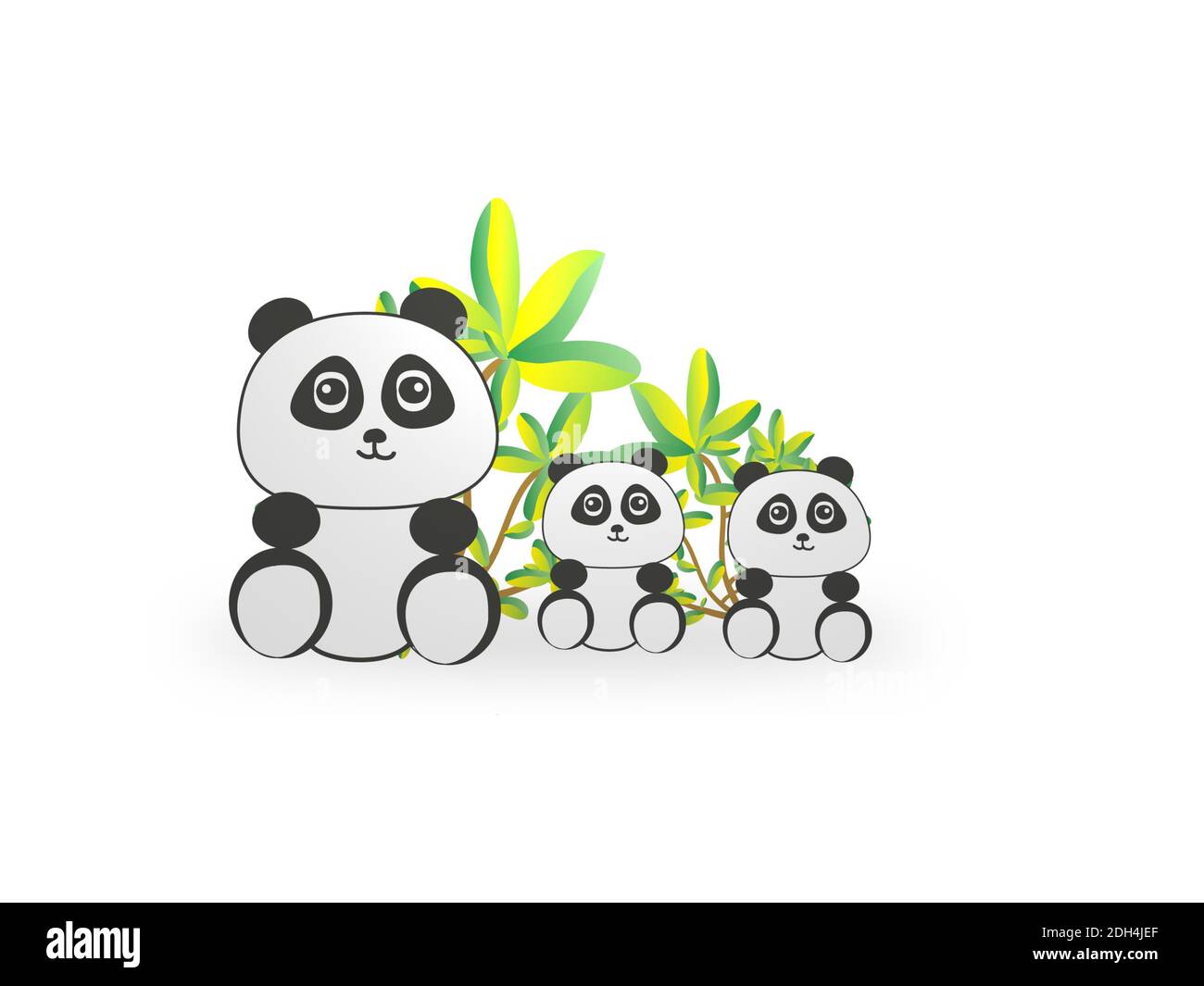 3d Cute Baby Panda Bear Banque D Image Et Photos Alamy