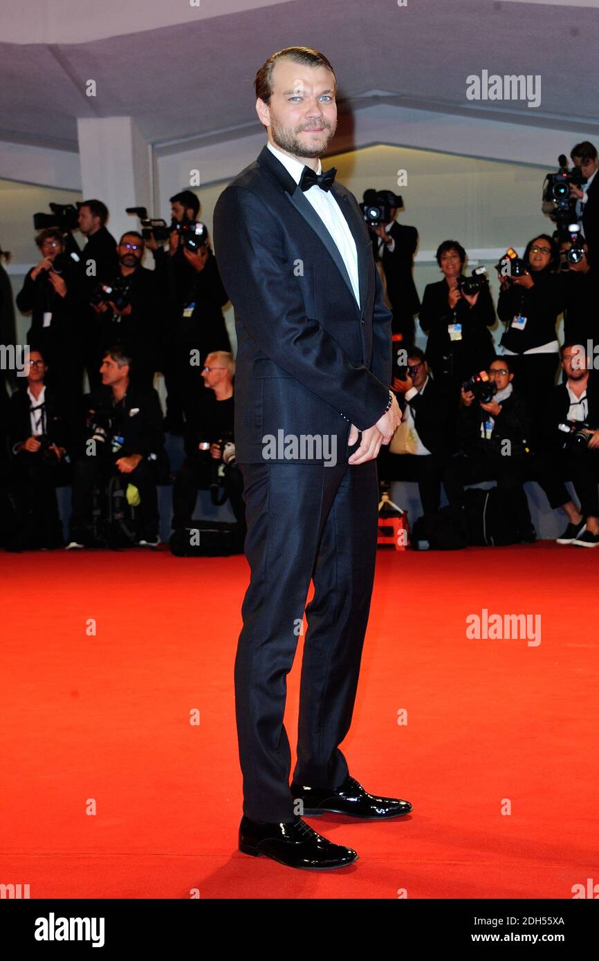 Pilou Asbaek assiste à la première Woodchost lors du 74e Festival International du film de Venise (Mostra di Venezia) au Lido, Venise, Italie, le 04 septembre 2017. Photo d'Aurore Marechal/ABACAPRESS.COM Banque D'Images