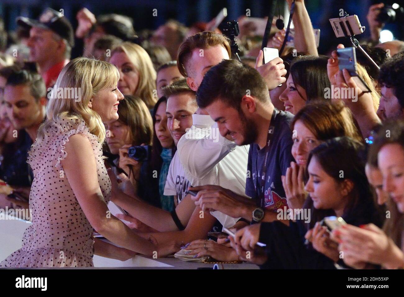 Kirsten Dunst assister à la première Woodchosh lors du 74e Festival International du film de Venise (Mostra di Venezia) au Lido, Venise, Italie, le 04 septembre 2017. Photo d'Aurore Marechal/ABACAPRESS.COM Banque D'Images