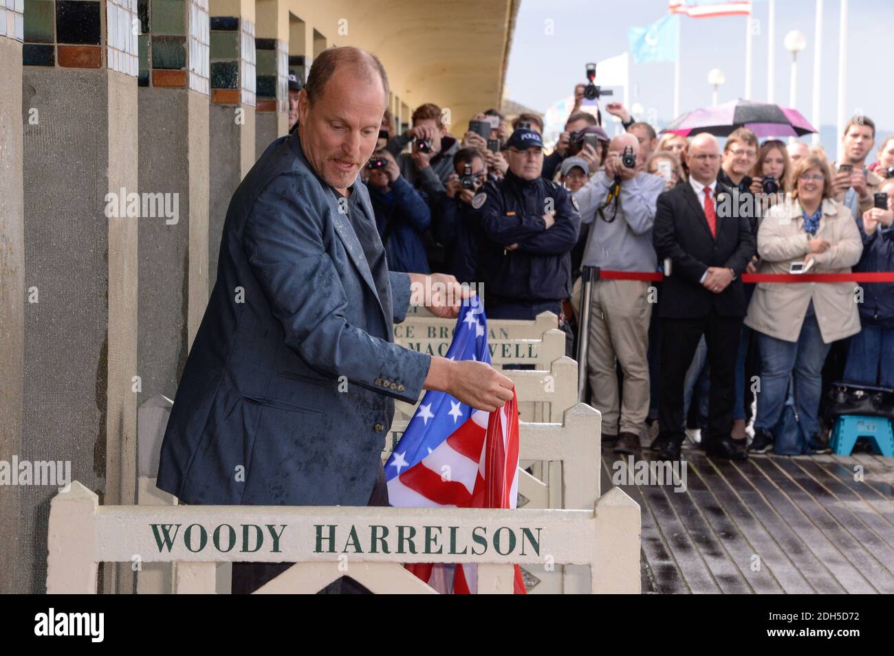 Woody Harrelson assiste à un photocall au 43ème Festival du film américain de Deauville, à Deauville, France, le 9 septembre 2017. Photo de Julien Reynaud/APS-Medias/ABACAPRESS.COM Banque D'Images