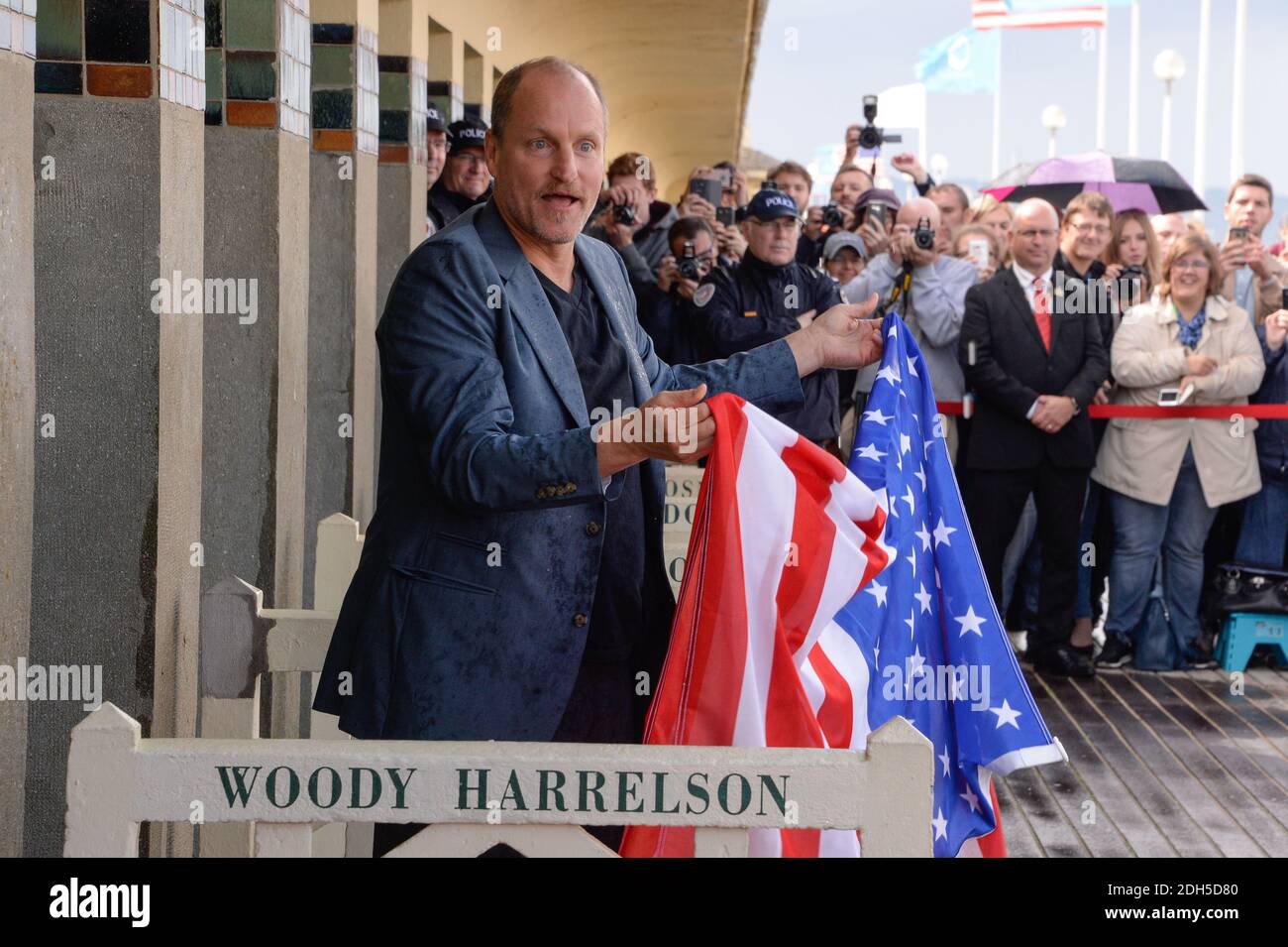 Woody Harrelson assiste à un photocall au 43ème Festival du film américain de Deauville, à Deauville, France, le 9 septembre 2017. Photo de Julien Reynaud/APS-Medias/ABACAPRESS.COM Banque D'Images