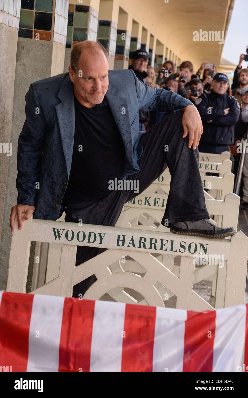 Woody Harrelson assiste à un photocall au 43ème Festival du film américain de Deauville, à Deauville, France, le 9 septembre 2017. Photo de Julien Reynaud/APS-Medias/ABACAPRESS.COM Banque D'Images