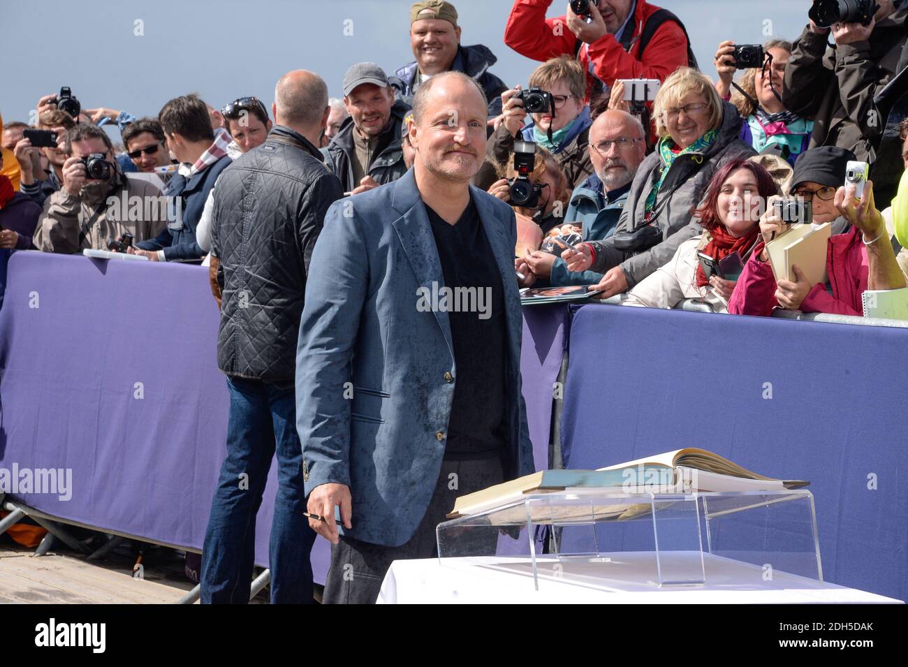 Woody Harrelson assiste à un photocall au 43ème Festival du film américain de Deauville, à Deauville, France, le 9 septembre 2017. Photo de Julien Reynaud/APS-Medias/ABACAPRESS.COM Banque D'Images
