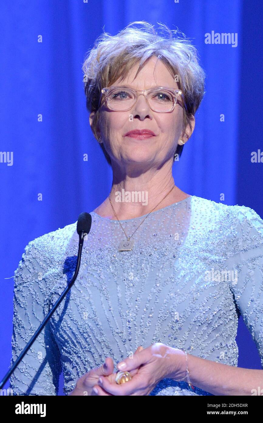 Annette Bening assiste à la cérémonie de clôture du 74e Festival International du film de Venise (Mostra di Venezia) au Lido, Venise, Italie, le 09 septembre 2017. Photo d'Aurore Marechal/ABACAPRESS.COM Banque D'Images