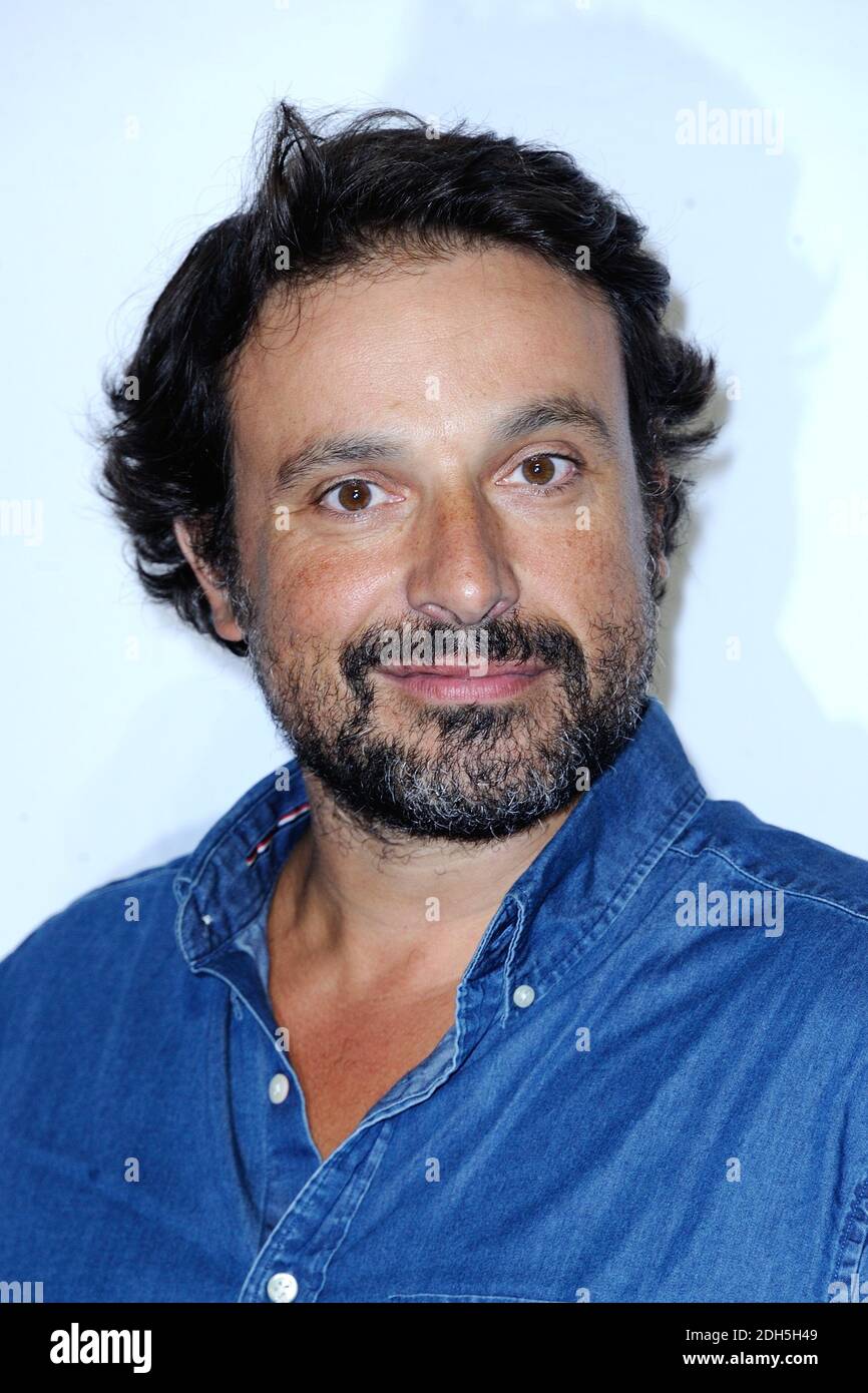 Bruno Salomone assiste à un phocall lors de l'ouverture du 19e Festival de  la Fiction TV francophone de la Rochelle a la Rochelle, France le 13  septembre 2017. Photo d'Aurore Marechal/ABACAPRESS.COM Photo