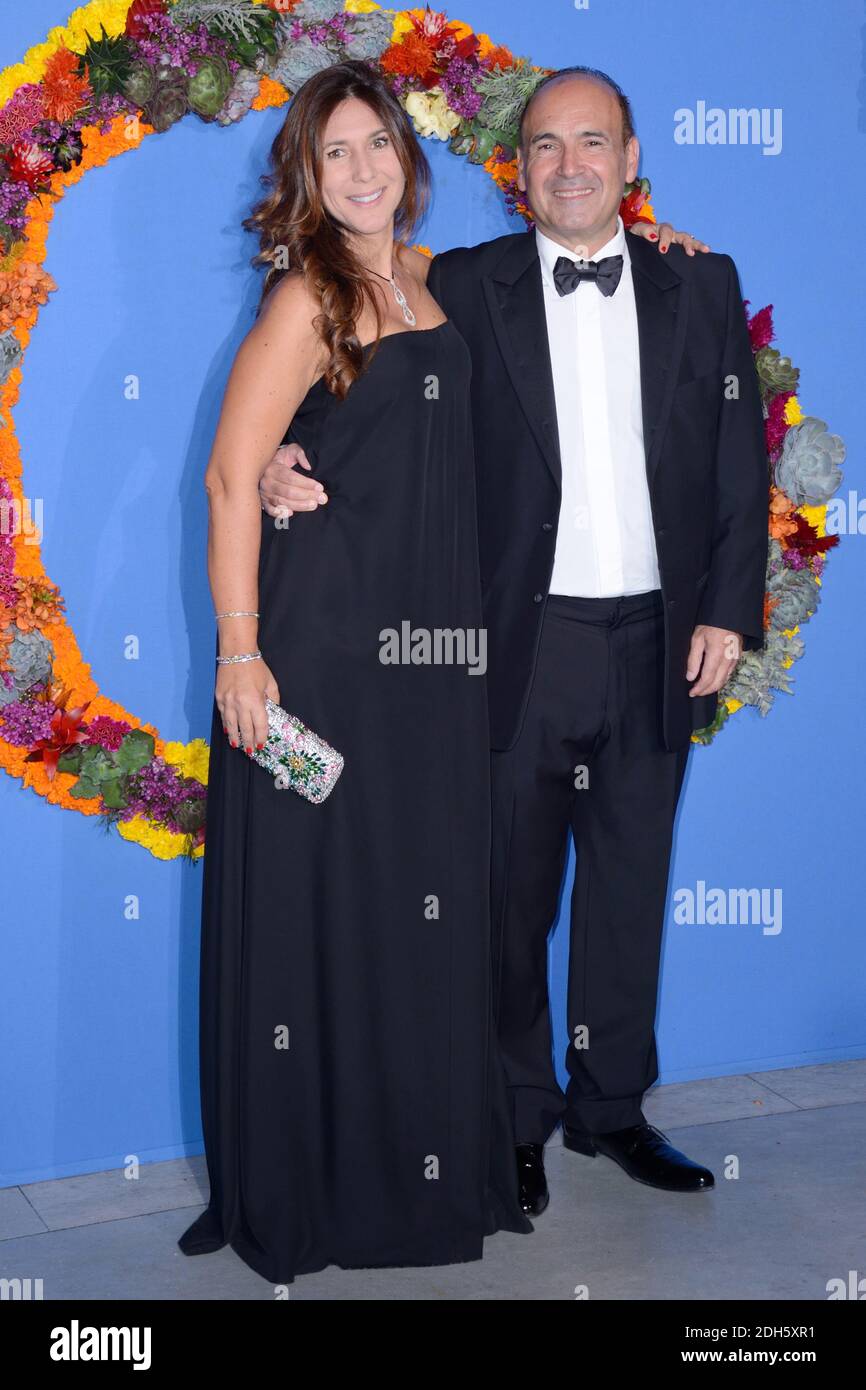 Philippe Journo et sa femme Karine assistent au Gala de l'Opéra National de Paris a l'Opéra Garnier a Paris, France le 21 septembre 2017. Photo d'Aurore Marechal/ABACAPRESS.COM Banque D'Images