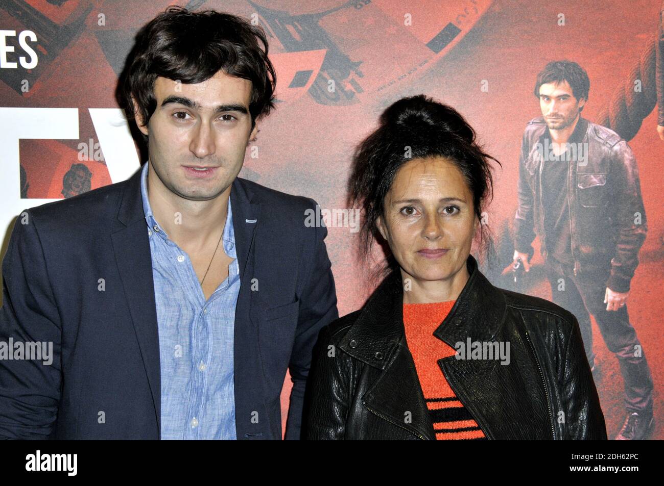 George Babluani et Anouk Grinberg assistent à la première du film Money au cinéma UGC la Défense, à Paris, le 25 septembre 2017. Photo d'Alain Apaydin/ABACAPRESS.COM Banque D'Images