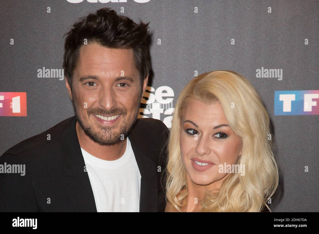 Vincent Cerutti, Katrina Patchett à danse avec les stars 8 photocall à Paris, France, septembre 28 2017. Photo de Nasser Berzane/ABACAPRESS.COM Banque D'Images